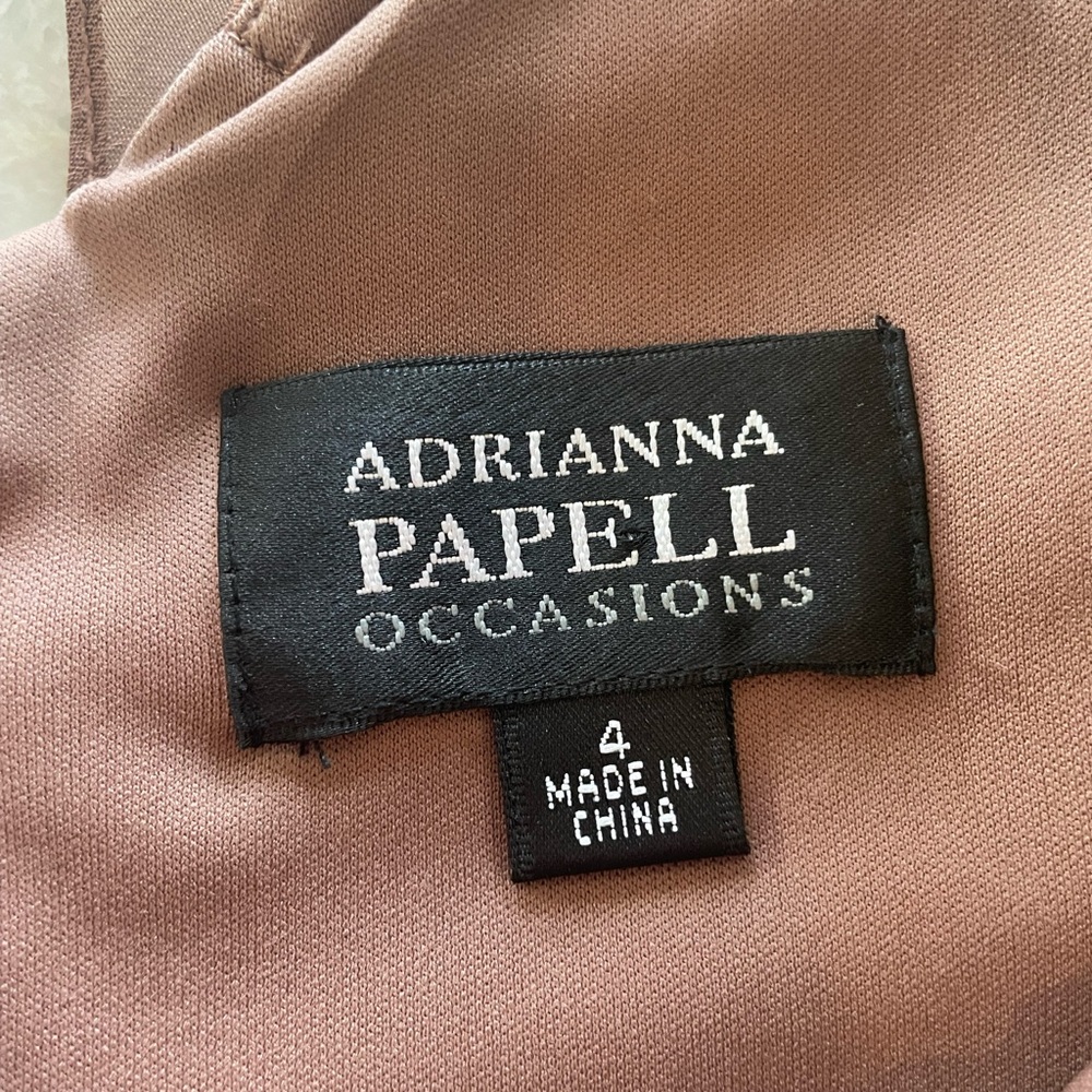 Adrianna Papell occasions brown shutter dress 4 - Picture 7 of 10